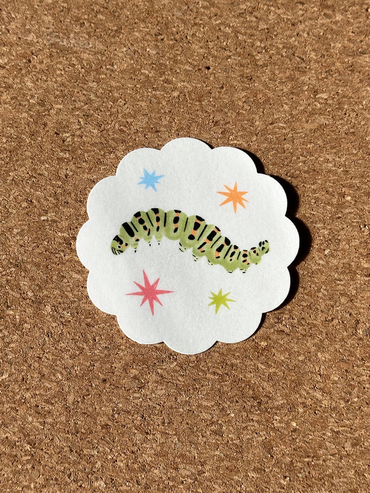 Cosy Caterpillar Sticker