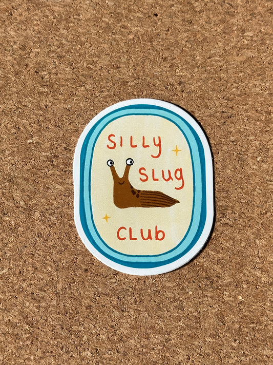 Silly Slug Club Sticker