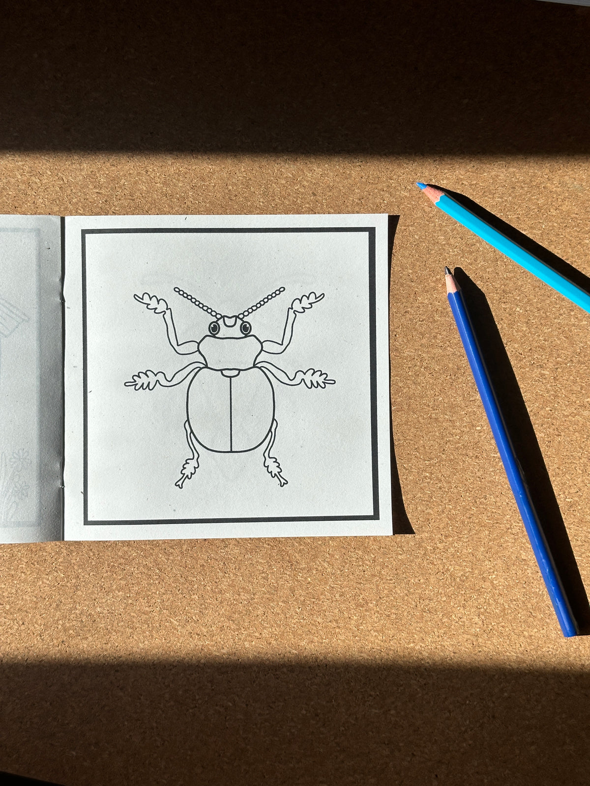 Cosy Bug Mini Colouring Book 1