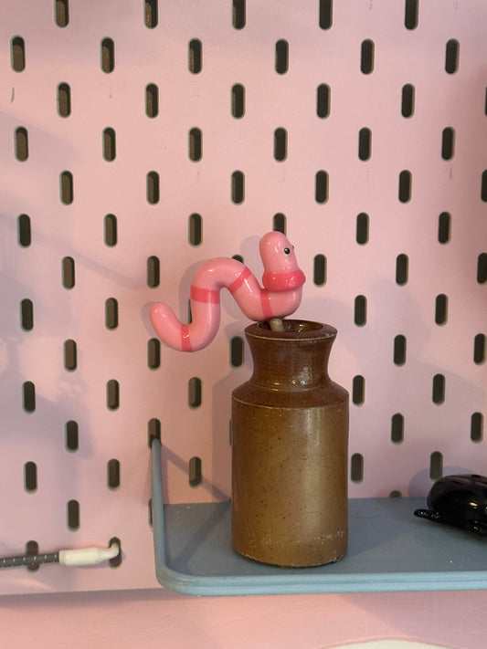 Wiggly Worm Plant Pot Pal