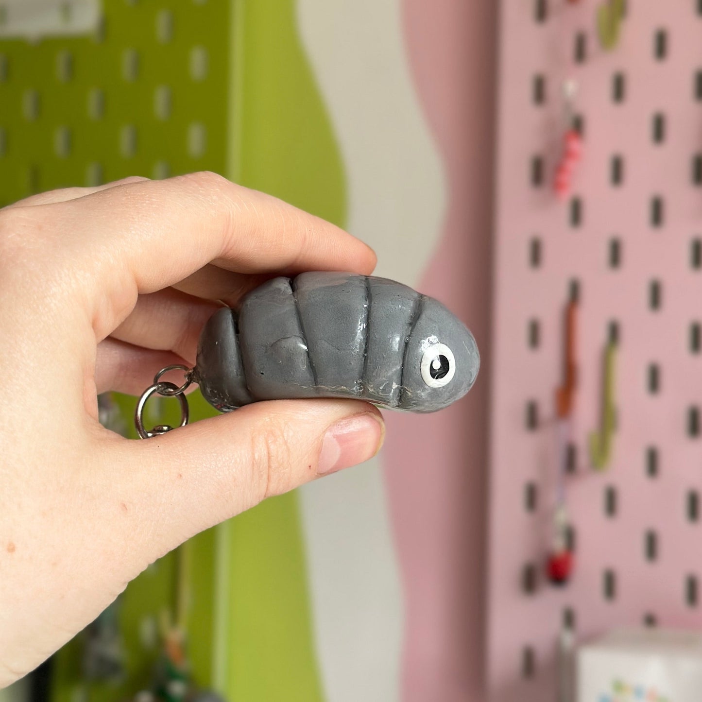 Giant Worrylouse Keyring