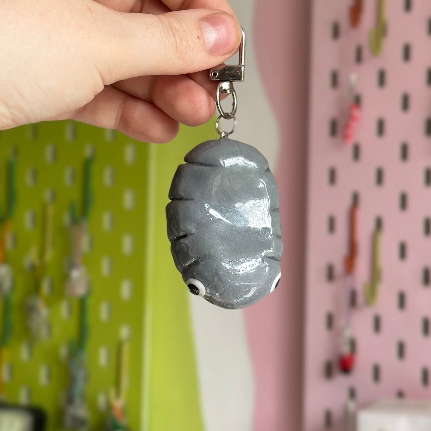Giant Worrylouse Keyring