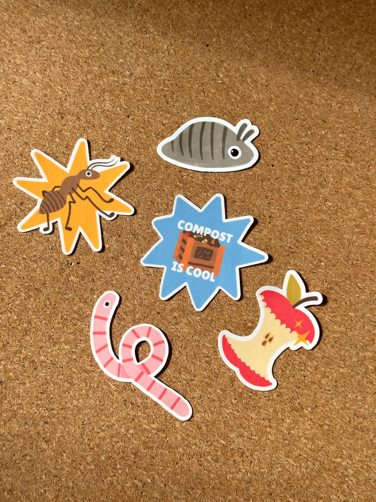 Compost is Cool Sticker Pack