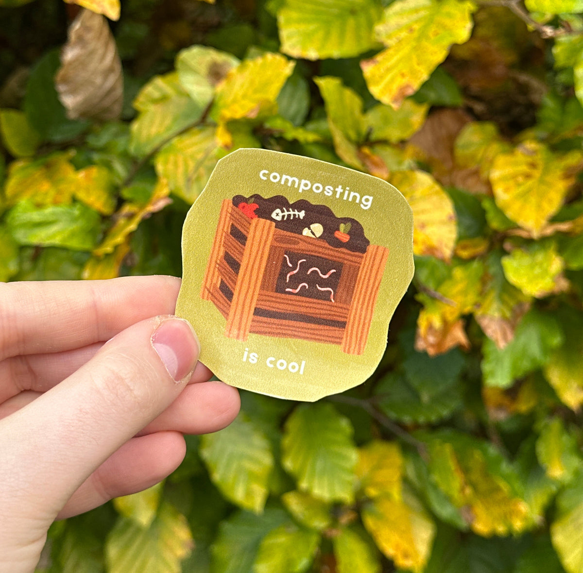 Compost is Cool Sticker Pack