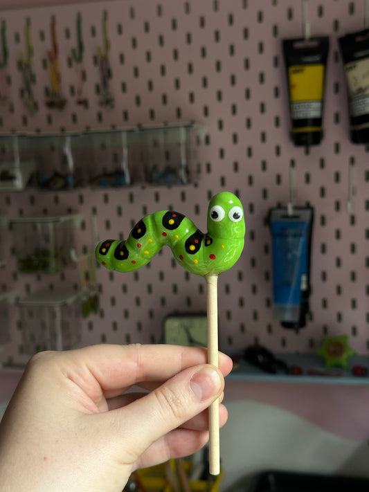 Caterpillar Plant Pot Pal