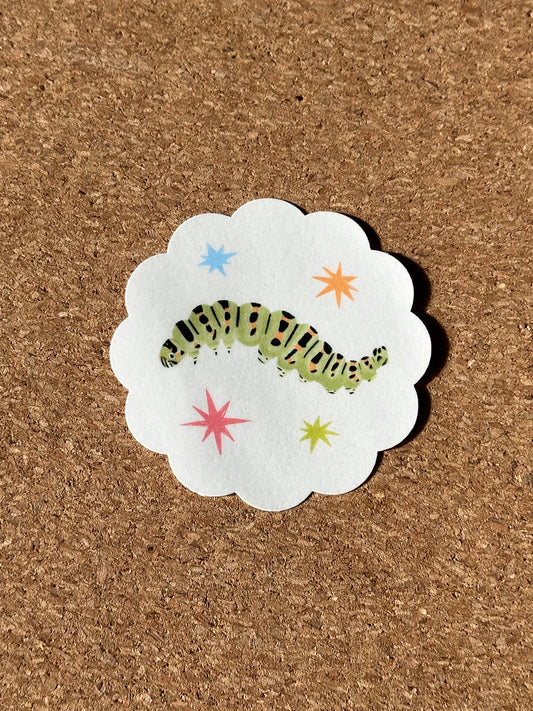 Cosy Caterpillar Sticker