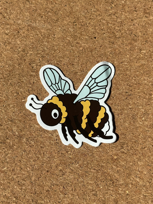 Buff-Tailed Bumble Bee Sticker