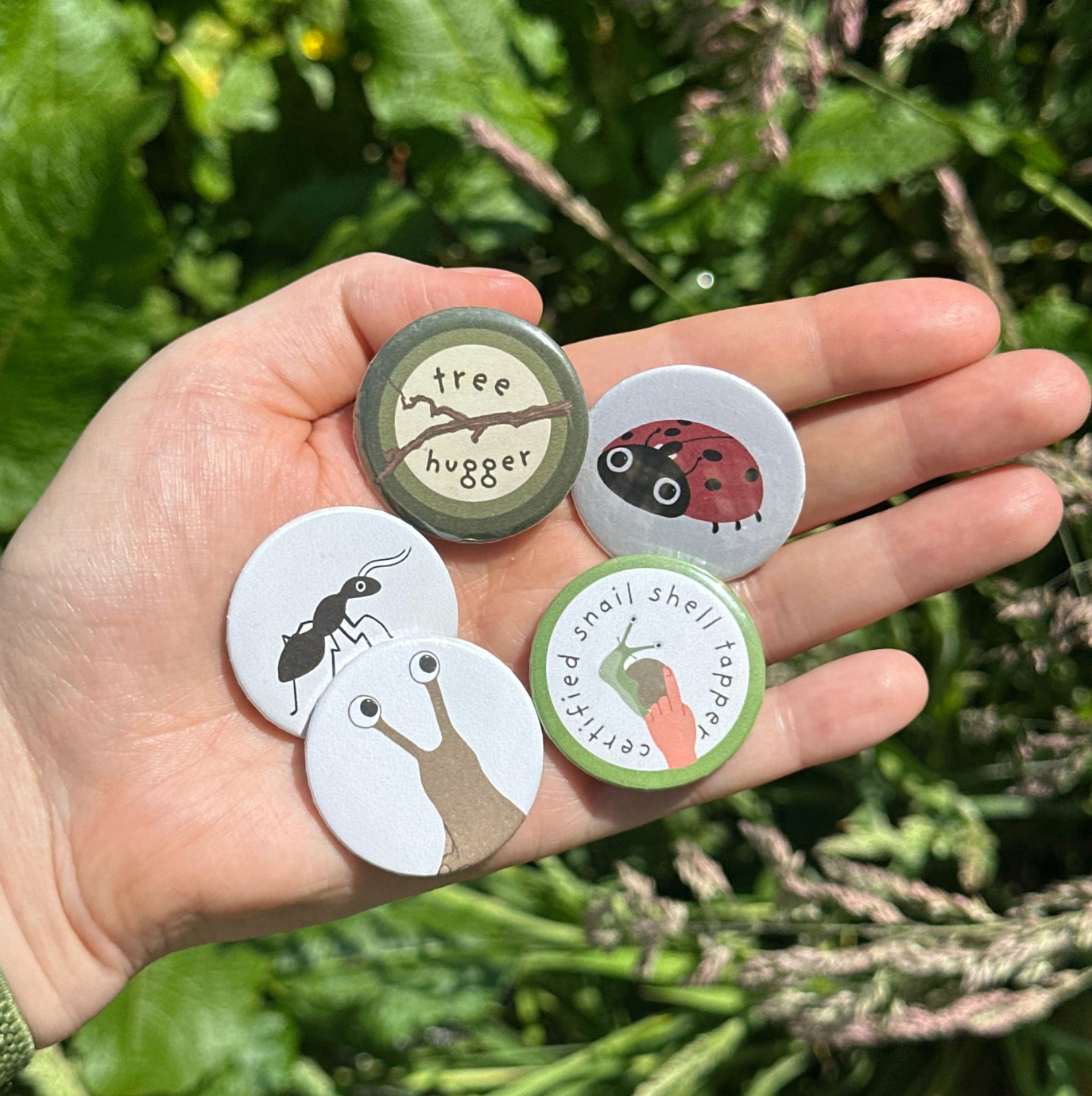 Scout the Slug Button Badge