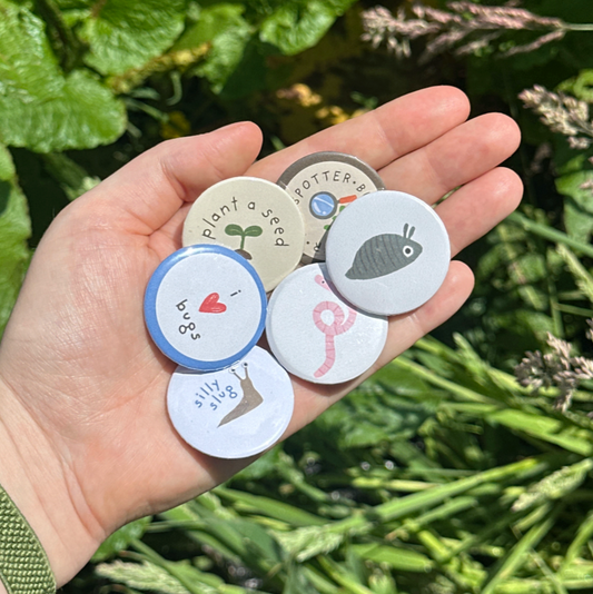 Plant a Seed Button Badge